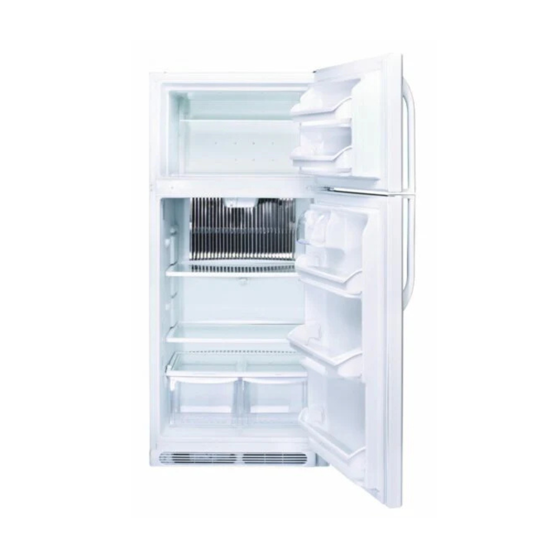 Unique 22 cu/ft Direct Vent White Propane Refrigerator