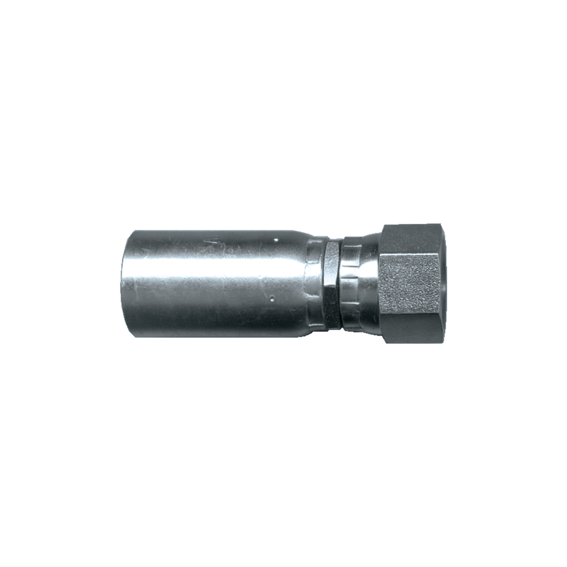 37° FEMALE SAE SWIVEL - 1/4 ID x 1/4 Flare