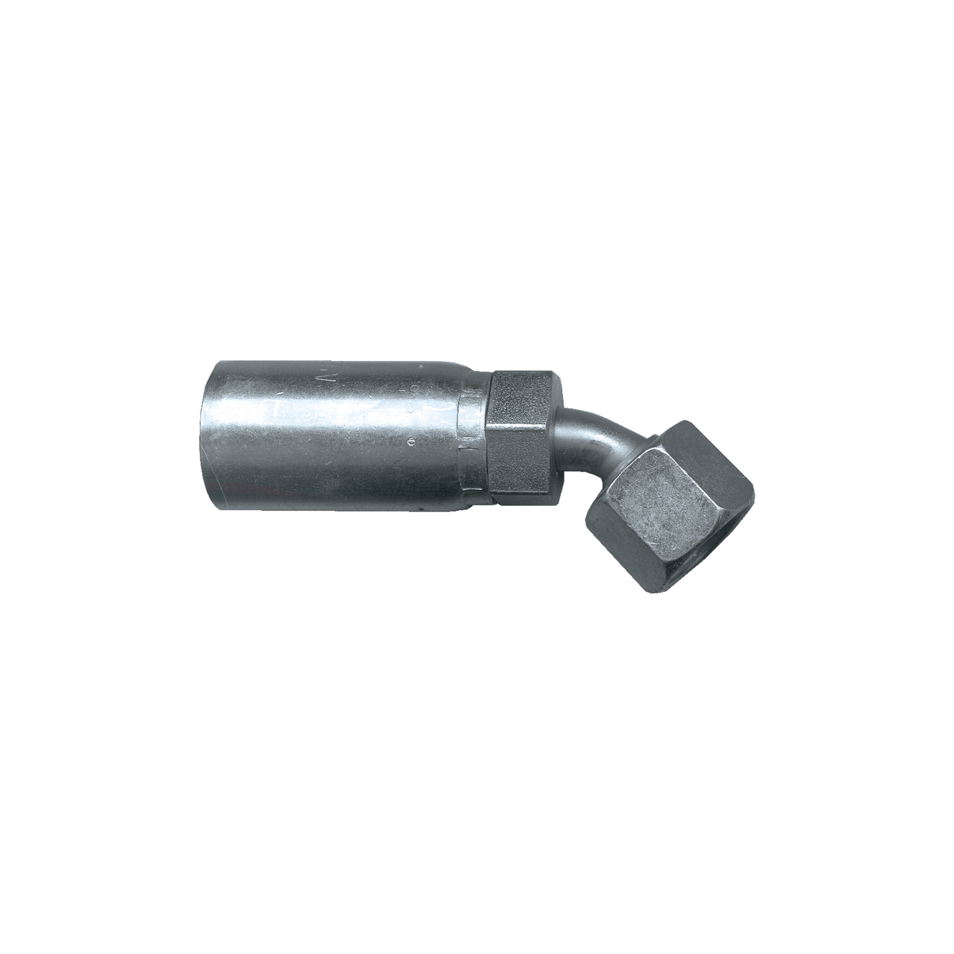 45° ELBOW FEMALE ORFS COUPLING - 1/4 ID x 9/16-18 ORFS