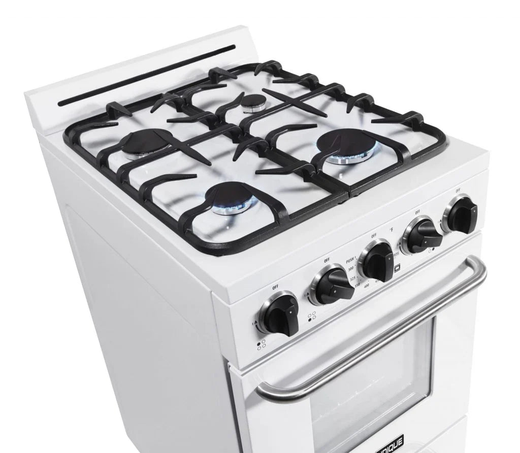 Unique Classic 20' White Off Grid Propane Range 3
