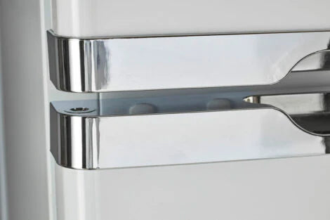 Unique 14 cu/ft Classic Retro Marshmallow White Propane Refrigerator with CO- device 5