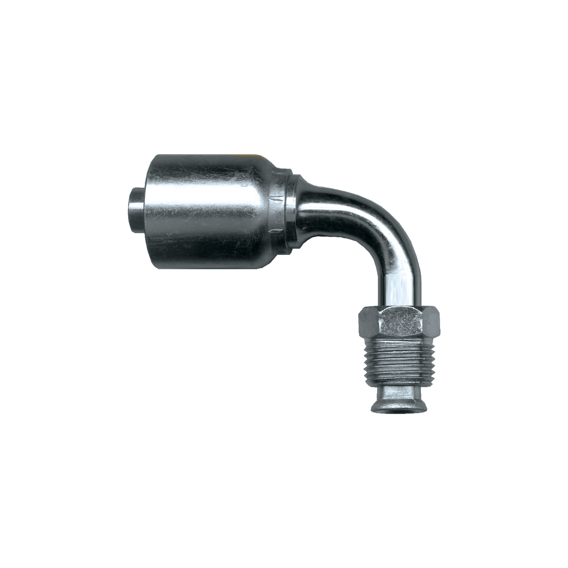 90° ELBOW 45° MALE INVERTED FLARE - 1/4 ID x 1/4 Inverted Flare