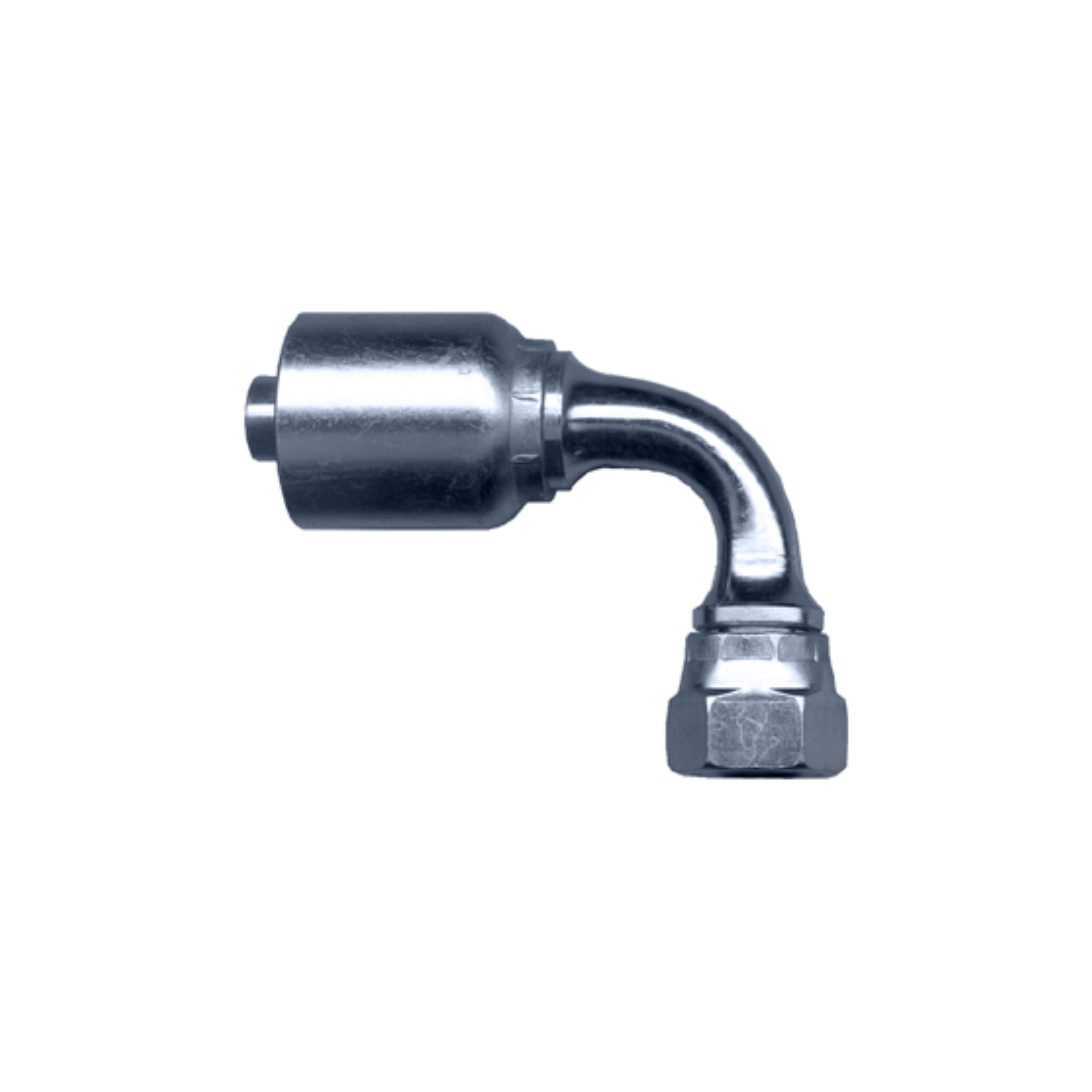 90° ELBOW BRITISH STANDARD PIPE - 1/4 ID x 1/4-19 BSPP