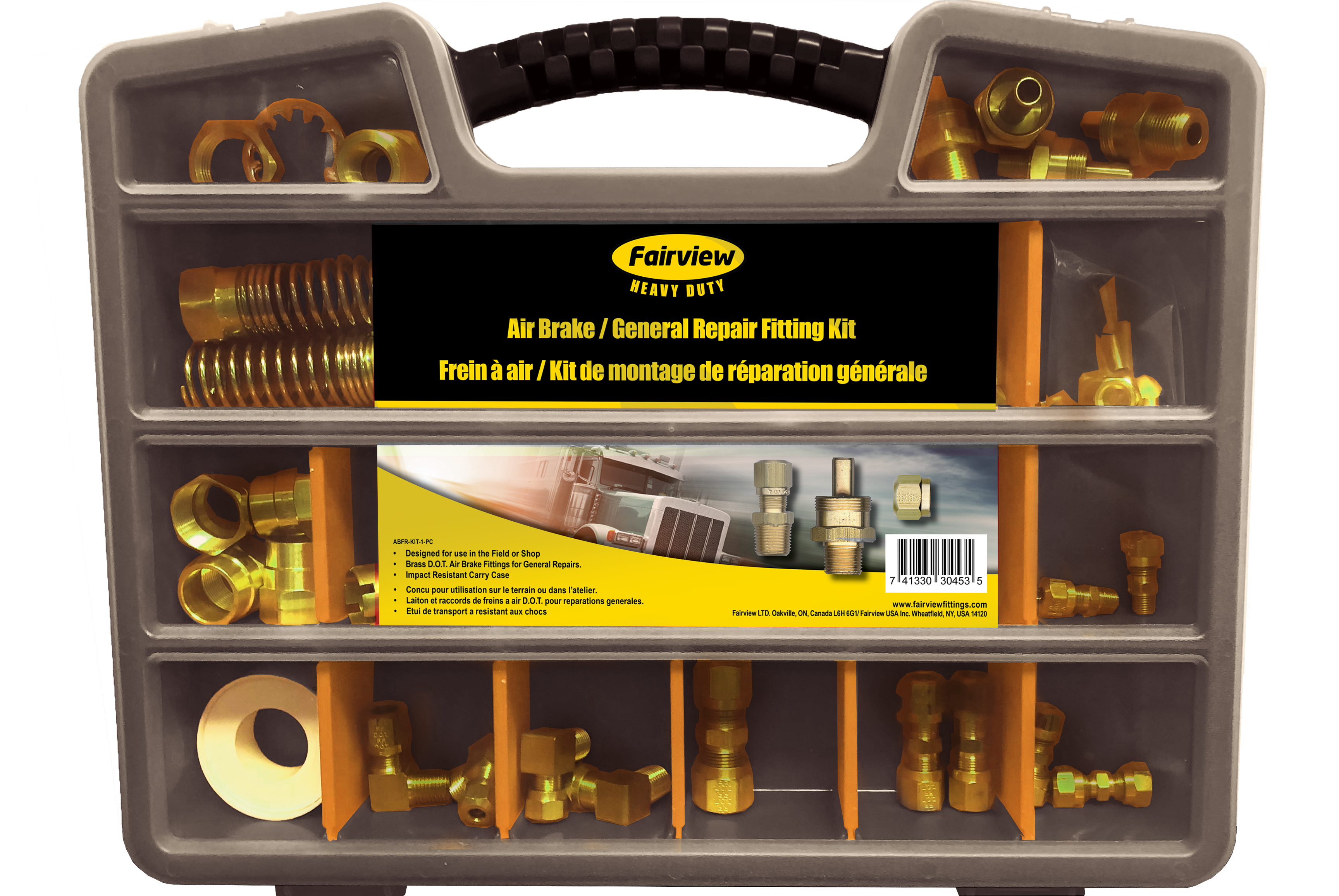 AIR BRAKE SERVICE KIT - FITTING ASSORTMENT 1