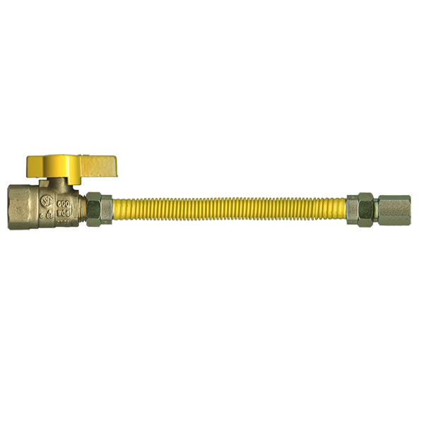 STAINLESS STATIONARY APPLIANCE CONNECTORS