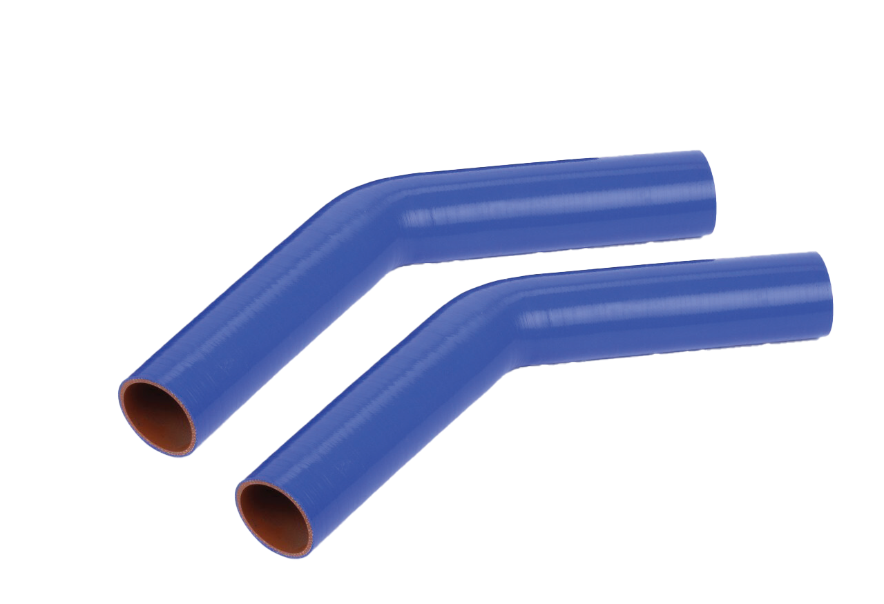 Silicone Coolant 45° Elbow