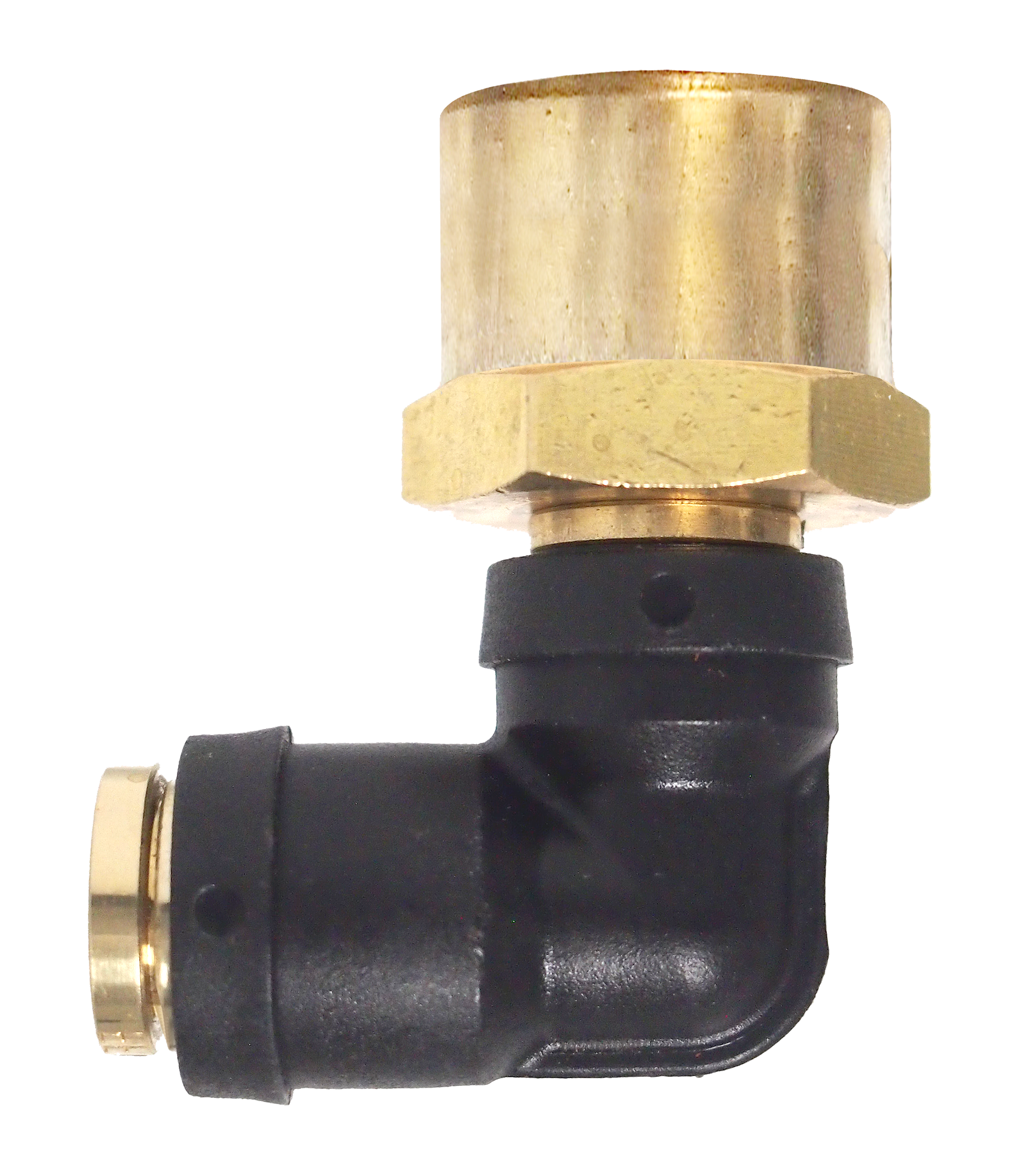 90° FEMALE PIPE ELBOW SWIVEL