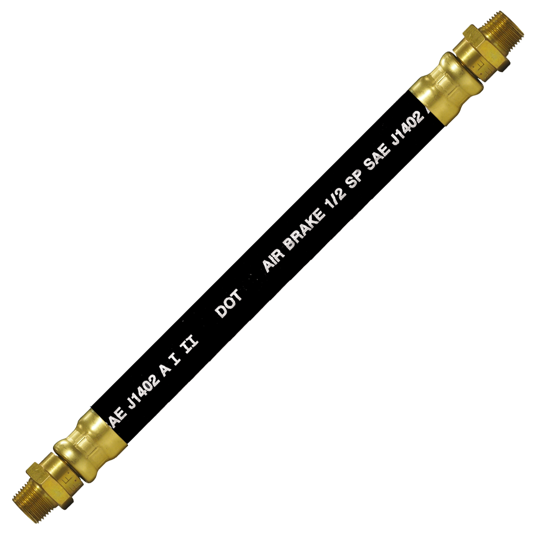 1/2 ID D.O.T. AIR BRAKE ASSY. 3/8 LIVE SWIVEL MALE PIPE