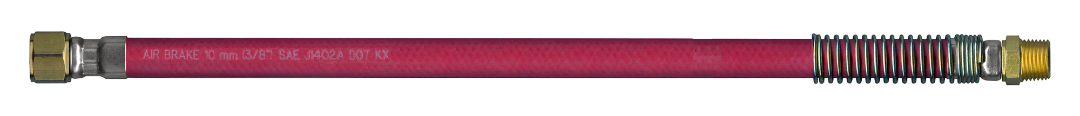 1/2 ID D.O.T. RED AIR BRAKE ASSEMBLIES