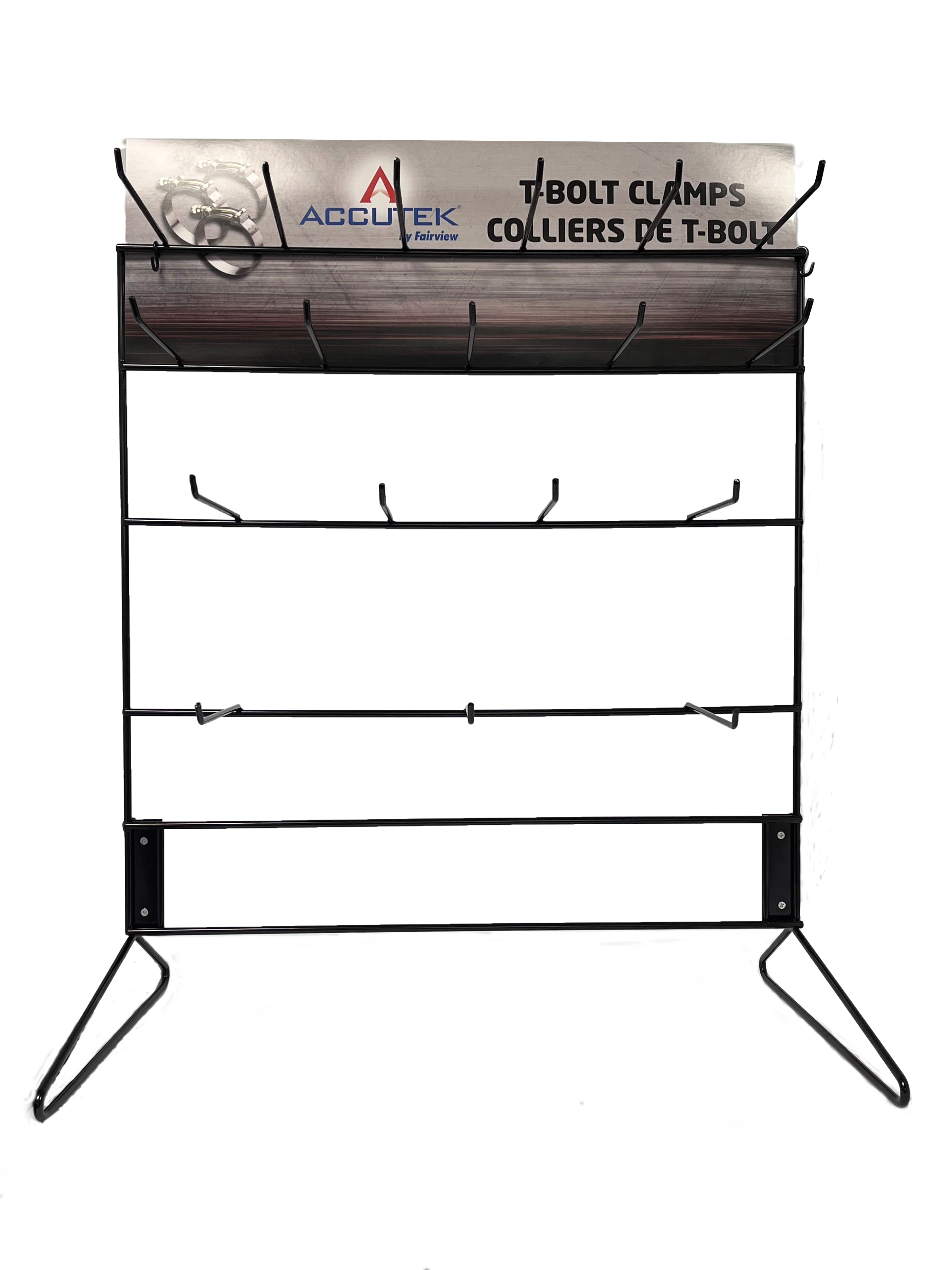 T-BOLT CLAMP DISPLAY RACK