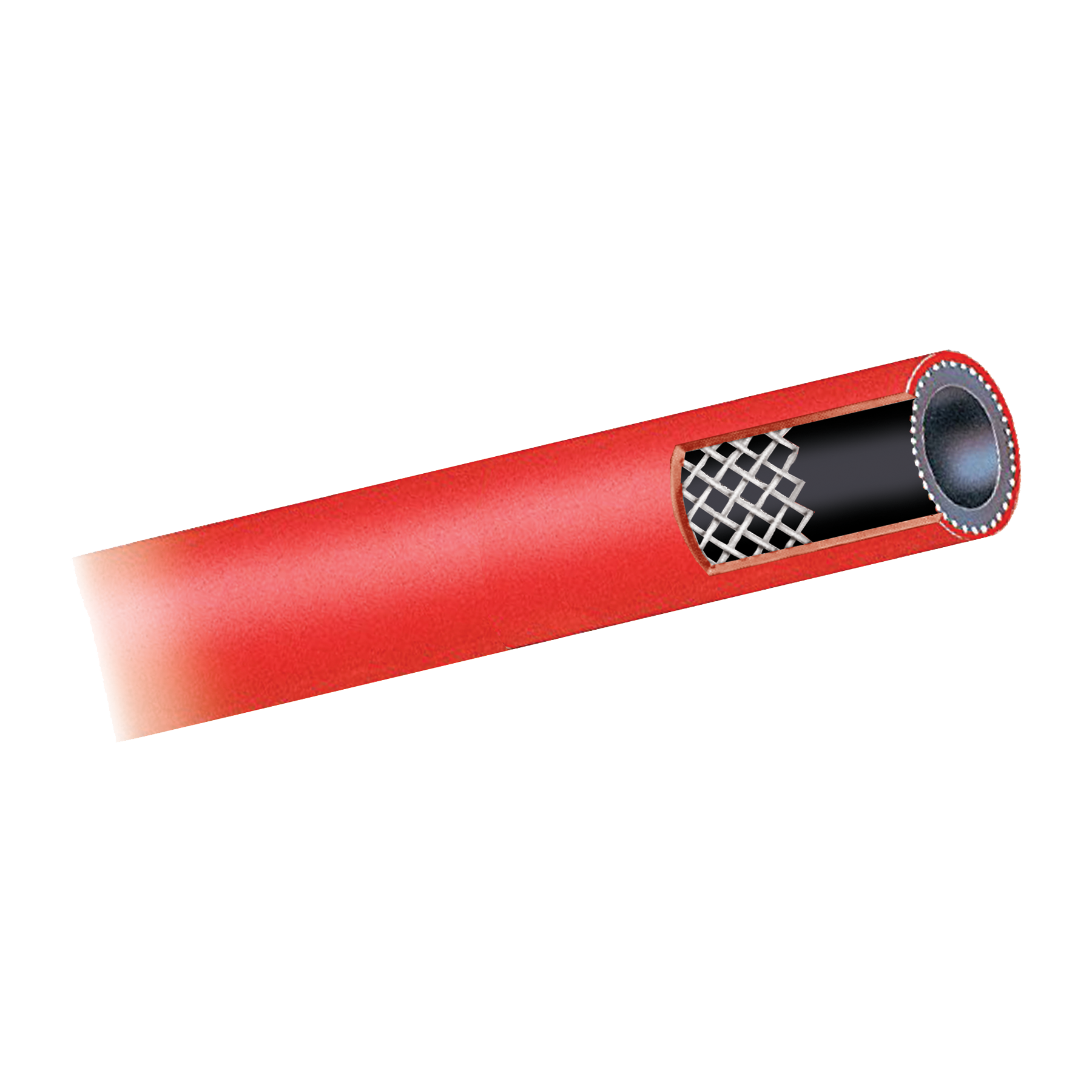 RED RUBBER HEATER HOSE