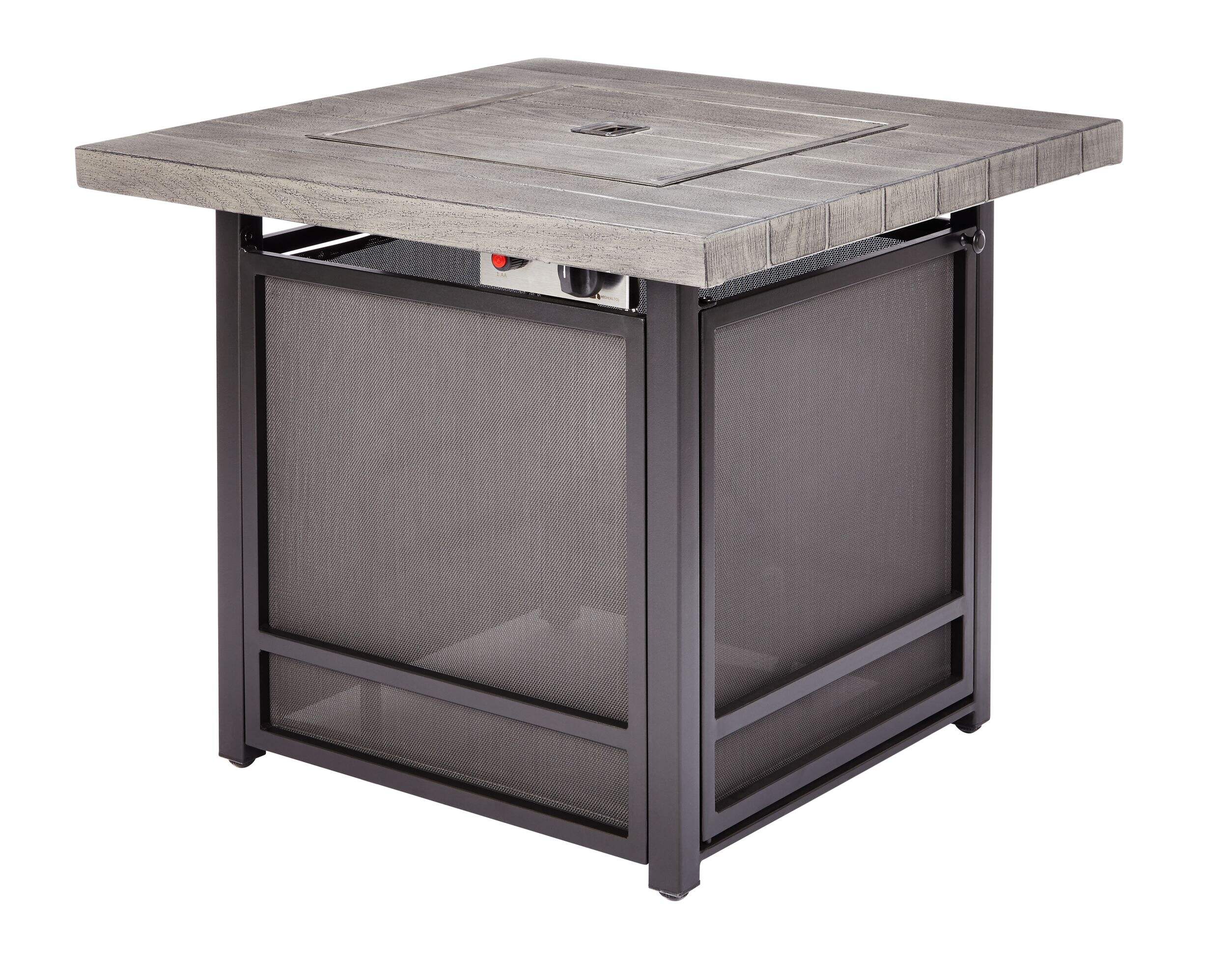 Canvas Breton Outdoor Fire Table 40,000 BTU (Grey)