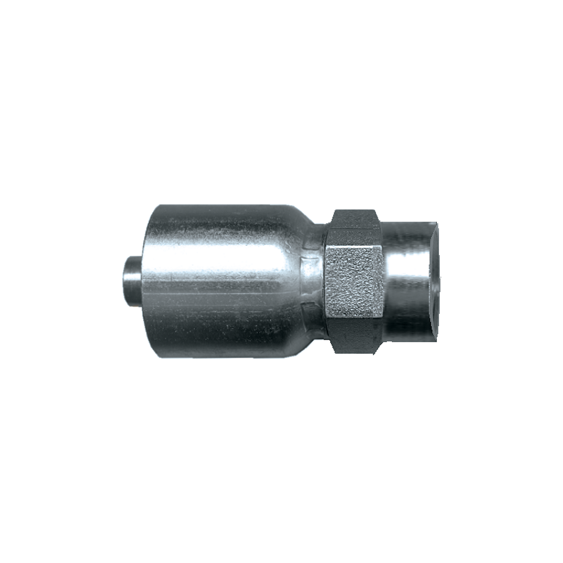 FEMALE PIPE (GREASE TAP) COUPLING - 1/4 ID x 1/8 Female Pipe