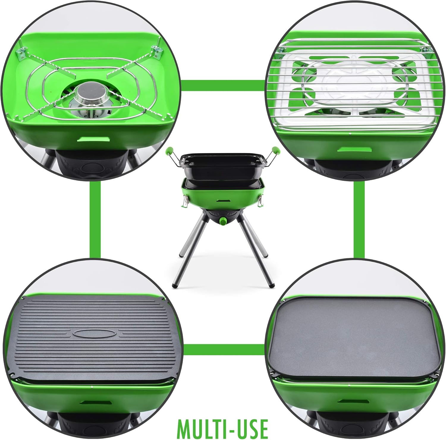 Multi Function BBQ Grill 4