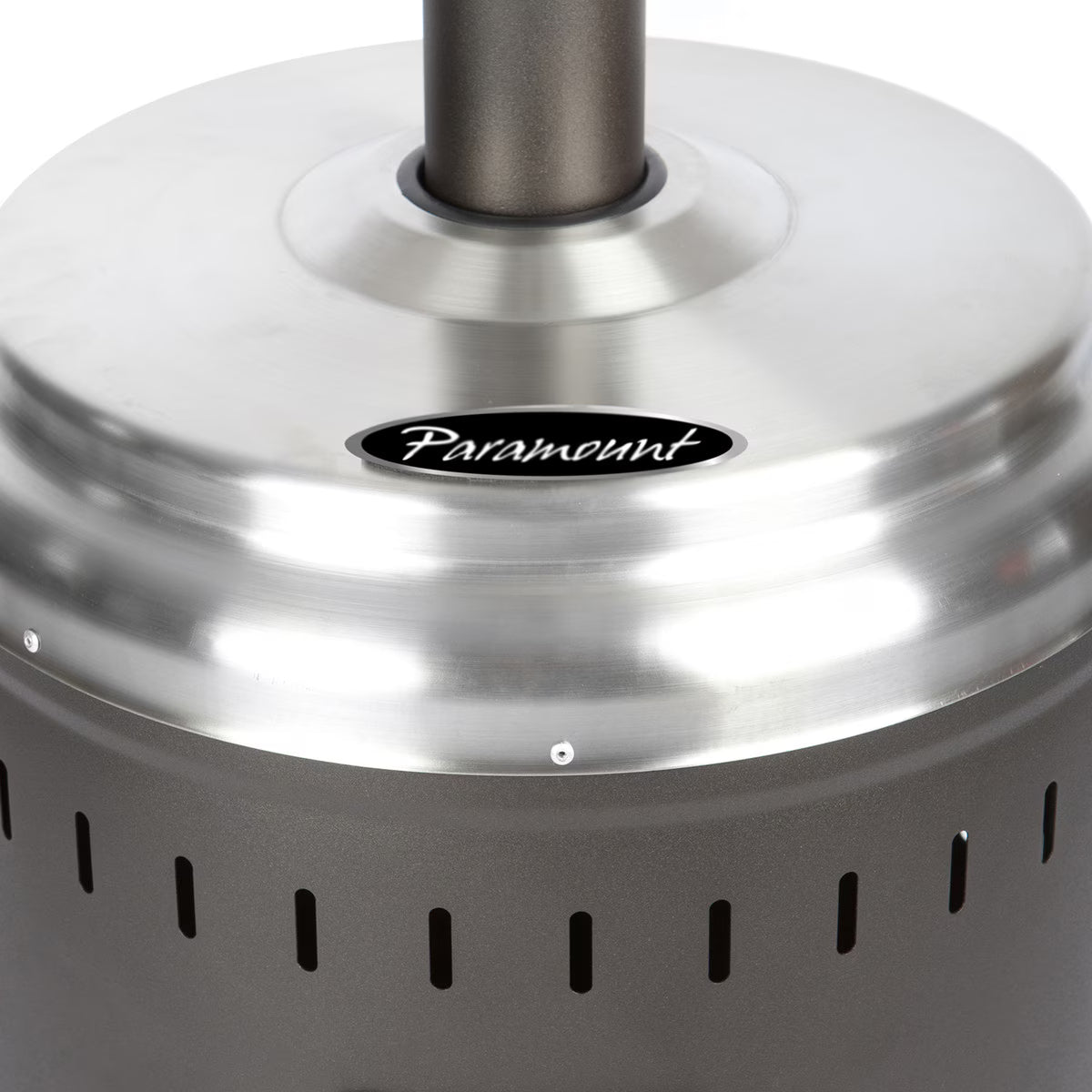 Mocha and Stainless Steel Paramount Patio Heater