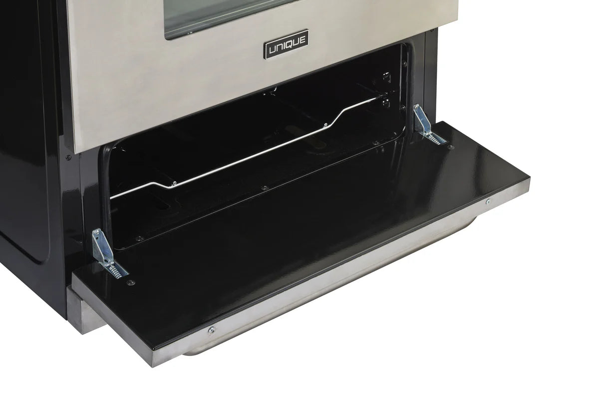 Unique Classic 30' Stainless Steel Off Grid Propane Range 5