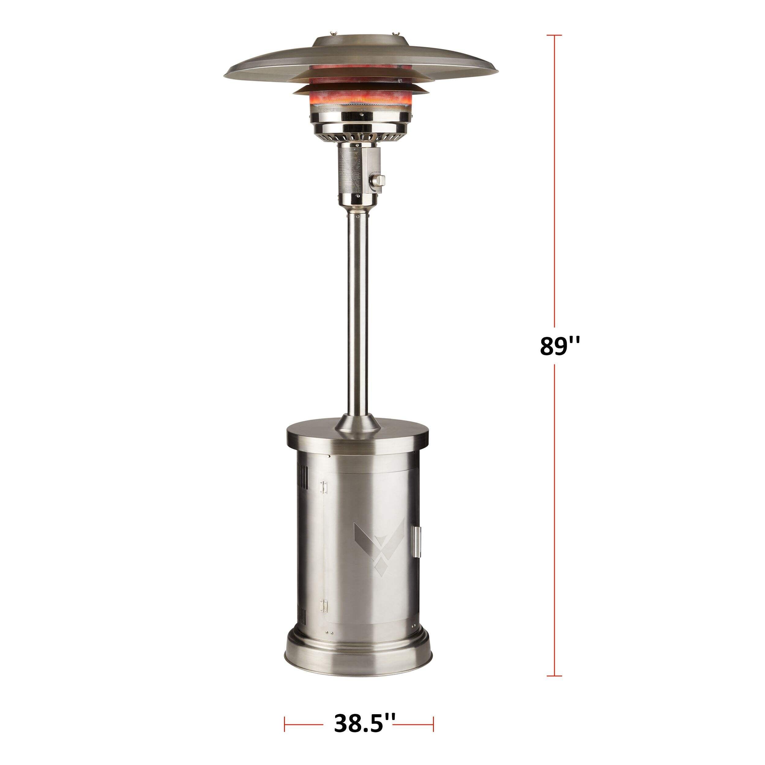 Vermont Castings Stainless Steel Propane Patio Heater 7