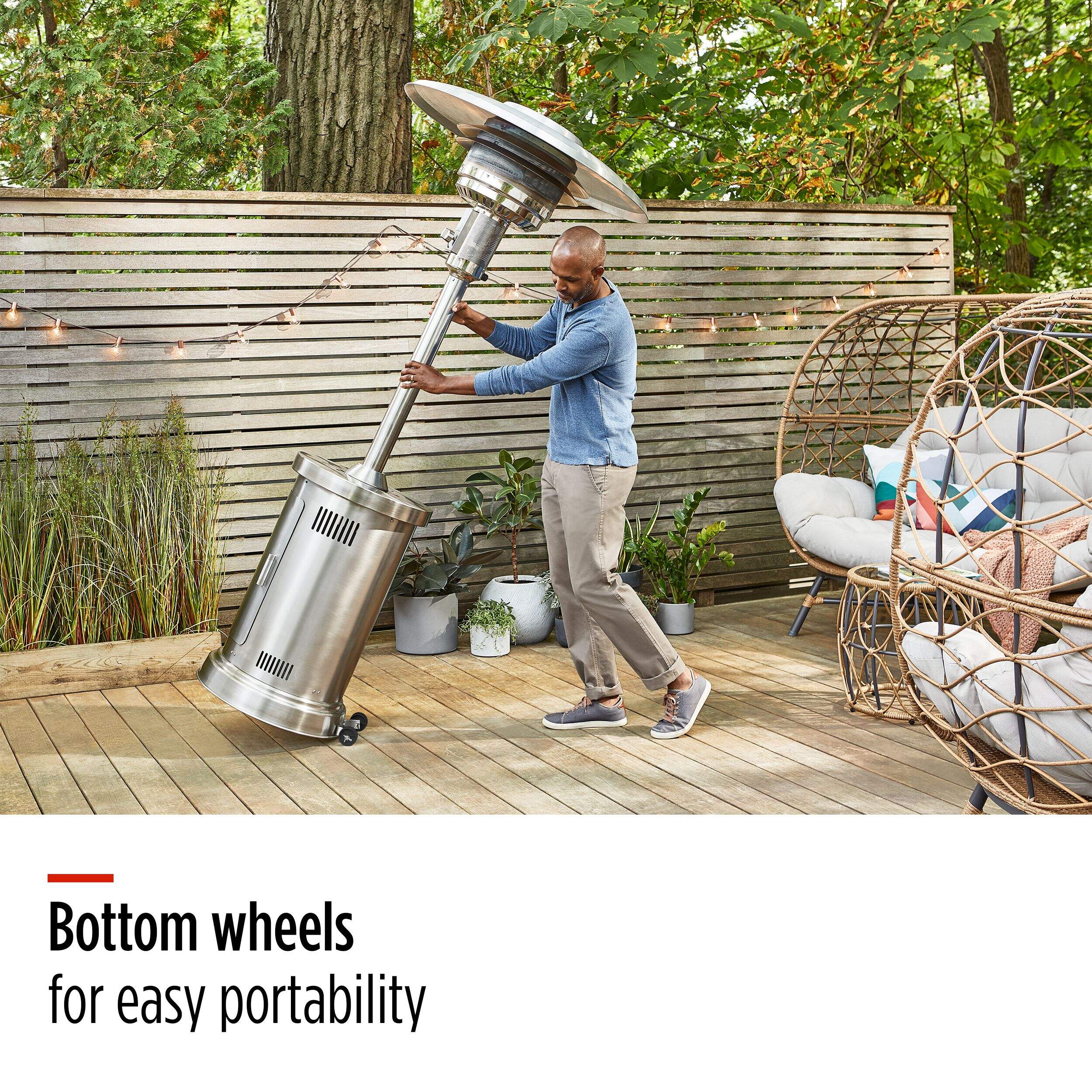 Vermont Castings Stainless Steel Propane Patio Heater 11