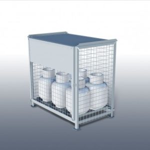 6 Cylinder Storage Cage