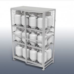 24 Cylinder Storage Cage