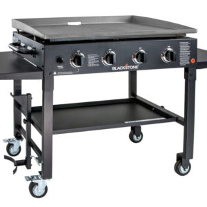 Blackstone 4-burner 60,000 BTU Propane Gas BBQ Griddle with Cover