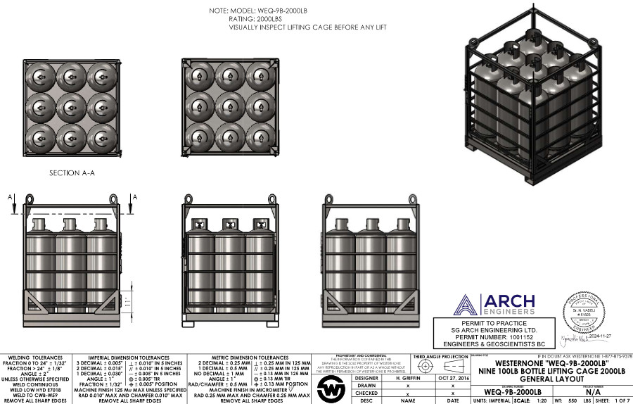 Lifting cages